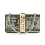 Money Clutch Rhinestone Purse $10,000 Dollars - Image 4