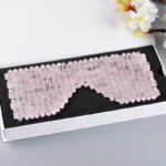 Natural Rose Quartz Eye Mask Massager Jade